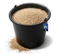 BAKOKI Robusto secchio per malta da 5 litri in LDPE riciclato con archetto in metallo e scala interna, secchio per cemento, secchio per cemento, secchio per intonaci e acqua, per cantieri, giardino e