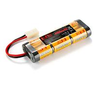 BAKTH Batteria da 7.2V 4500 mAh NiMH RC Racing Pack per modellini di Automobili, Aerei, Robot (Giocattolo), Batteria RC ad Alte Prestazioni + Coaster Come Regalo