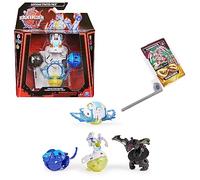 BAKUGAN 3.0 Starter Pack con 3 palline, action figure personalizzabili con cartellino da collezionare, diverse varianti, per bambini dai 6 anni in su