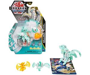 BAKUGAN 'Evolution Power Up Confezione da 3 pezzi con 1 platino Series Ball (Haos Nillious) e 2 Nanogan (Pyrus Chrysalin, Haos Riptide)