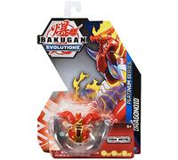 BAKUGAN Evolutions' Platinum Series DRAGONOID Confezione da 1 Pallina con Anima in Metallo per Una Maggiore Forza di penetrazione, Colore Rosso/Oro, m, 6063485