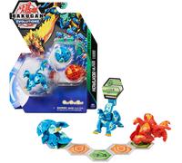 Bakugan Evolutions Starter Pack confezione da 3 Howlkor Ultra con Colossus e Pegatrix action figure collezionabili dai 6 anni i