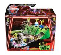 BAKUGAN Set da allenamento + statuetta Spidra - Set da gioco con tavola da combattimento e accessori, verde - giocattolo strategia