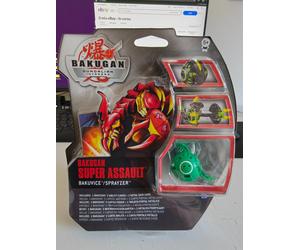 Bakugan - Sprayzer Ventus Vintage 2009/10/11 Spin Master Sealed Booster Pack