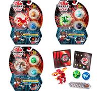 BAKUGAN Starter Pack, 3 Sfere, Modelli Assortiti, dai 6 Anni