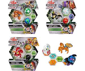 BAKUGAN Starter Set, con 3 Sfere, Armored Alliance Ass.to