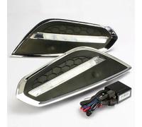 BAKUGO 2 Pz Luce di Guida per Auto A LED Luce Diurna DRL Fendinebbia per Volvo S60 V60 2011 2012 2013