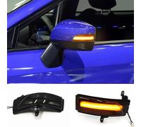 BAKUGO 2 Pz Specchietto Laterale Dinamico A LED Indicatore Indicatore di Accenamento per Subaru Outback 15-18 XV 13-16 Lagecy Forester Impreza WRX STI