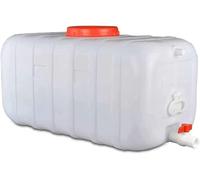 BAKULI Contenitore L'acqua Plastica Spessa Serbatoio d'Acqua Campeggio All'aperto Valvole Elevate Prestazioni Tenuta Design della Maniglia Facile Trasportare(50L)