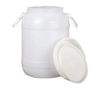 BAKULI Contenitore Serbatoio Stoccaggio dell'Acqua Addensato Verticale Secchio Plastica for Alimenti con Coperchio Miele/fermentazione Grande capacità Sigillato(30L)