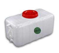 BAKULI Contenitori L'acqua Plastica Raccoglitore Acqua Piovana Esterno Ecologico Spesso Resistente Design con Maniglia Facile da Trasportare(45L)