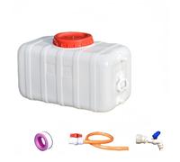 BAKULI Serbatoio d'Acqua Contenitore for L'acqua Plastica Resistente attività All'aperto Preparazione alle Emergenze(Thickened-27.5L)