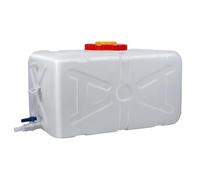 BAKULI Serbatoio d'Acqua Portatile Plastica Contenitore d'Acqua Cubo Emergenza con Valvola Tubo dell'Acqua for Escursioni All'aperto(200L)