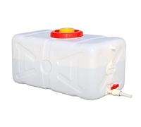 BAKULI Serbatoio Stoccaggio dell'Acqua Rettangolare Plastica Contenitore Stoccaggio dell'Acqua Purificata Alimentare Adatto Esterno(110L)