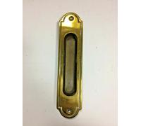 BAL maniglia ad incasso art 910 in ottone lucido 160 x 37 mm