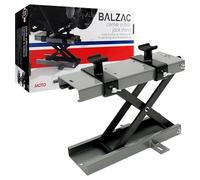 Bal Zac | Solleva Moto Centrale a Pantografo, 500kg, Altezza Regolabile 9-40,5cm, Acciaio | Struttura Robusta, Design Universale, Stabilità | Per Manutenzione Moto