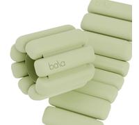 Bala Bangles | Come visto su Shark Tank | pesi da polso e caviglia completamente regolabili | per yoga, danza, sbarra, pilates, cardio, aerobica, camminate | 0,5 kg ciascuno, 2 per set