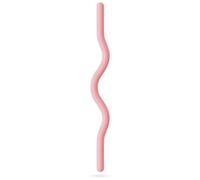 Bala EZ Curl Bar per allenamento, fascio di 6,8 kg (blush), barra ergonomica per pesi, per pressa, arricciatura, riga, squat, affondo e esercizi per tutto il corpo, barra arricciacapelli per