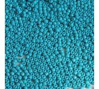 Bala&Fillic Perline di vetro 8/0 da 3 mm, circa 3600 pezzi/100 grammi in sacchetto, per realizzare bracciali, collane, orecchini (blu turchese)