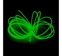 Balabaxer Linea luminosa Verde, striscia luminosa al neon portatile del pacchetto batteria 10M, può essere tagliata a volontà, applicabile alla festa, Halloween, decorazione fai da te