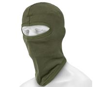 Balaclava in cotone Mil-Tec con 1 apertura - Olive universale