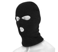 BalaClava Mil-Tec Thinsulate con 3 fori - Black universale
