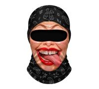 Balaclava Stampa Bocca Divertente Halloween Costume | Balaclava con Stampa Bocca Divertente, Halloween Costume Party, Maschera Stampata per Feste e Follia