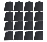 balacoo 100 Pezzi Bustine in Carta Nera per CD e Dvd, Buste Resistenti Strappo Design Multifunzionale, Formato Semplice Minimalista per Imballaggio e Conservazione