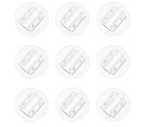 balacoo 100 Supporti per Carte da Gioco in Plastica Trasparente, Resistente e Antiribaltamento, per Ufficio e Casa, Porta Biglietti da Visita e Schede Gioco da Tavolo