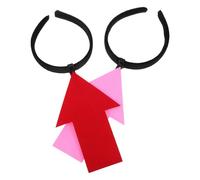 Balacoo 2 Pezzi Cerchietto per Chioma Freccia Creativa e Feltro Leggero, Accessorio Originale per Feste e Halloween, Facile da Abbinare e Divertente per Social Sharing