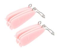 Balacoo 2 Pezzi Strumento per Sollevare Naso in Silicone Rosa Azione Fisica Esterna e Design Ergonomico per Uso Quotidiano