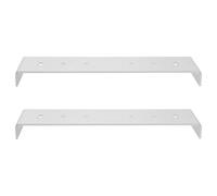 Balacoo 2 Pezzi Supporto in Metallo per Montaggio Cassetta Postale Staffa Robusta e Facile da Installare per Cassette della Posta con Resistente e Duratura