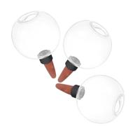 balacoo 3pezzi Sistemi di Irrigazione Automatica per Piante da Interno ed Esterno Sfere Ceramica Autoirrigazione per Vacanze e Terrari Piccoli