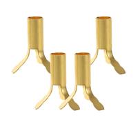 balacoo 4 Pezzi Supporto Materiale per Stabile e Fiamma Resistente, per Campeggio Stoppino in Lampada ad Olio Acciaio Inossidabile All'aperto e Emergenze