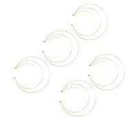 Balacoo 5 Pezzi Cerchietto Cna da Dea in Ferro Struttura a Tre Strati, Accessorio Elegante per Chioma da Donna per Party e Prom, Mantiene la Forma