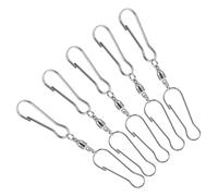 balacoo 5 pezzi Ganci e Occhielli Cucito in Metallo Antiruggine Chiusura per Reggiseno e Accessori Facili da Cucire e Resistenti per Vestiti Gonne Pantaloni
