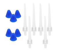 Balacoo 6 Pezzi Irrigatore Nasale Blu in Abs e Silicone Forma Naturale per Uso Quotidiano e Cura dei Nasali Riduce Fastidio alle Orecchie e Soffocamento