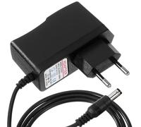 balacoo Adattatore di Alimentazione 3v 1a 5,5 Mm x 2,1 Mm con Spina Dc Nero, Alimentatore Compatto per Dispositivi Elettronici, per Uso Domestico e da Viaggio