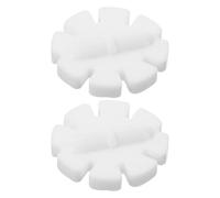 Balacoo Agitatore Magnetico Struttura Multidentata 2 Pezzi da Laboratorio in Plastica Bianca Facile da Installare e Pulire per Esperimenti Chimici e Scientifici Riutilizzabile