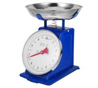 Balacoo Bilancia Meccanica da Cucina Vintage Quadrante Facile da Leggere e Vassoio Staccabile in Acciaio Inossidabile da 10 Kg, per Uso Domestico e Preparazione Alimenti