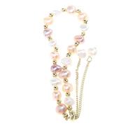 balacoo Bracciale Perla D’acqua Dolce 14k Placcato Oro, Monile Donna