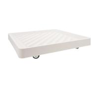 balacoo Carrello per Vasi da Interno, Portavaso Rettangolare in Pp con Ruote Nascoste, Base Mobile per Piante e Fiori in Casa