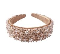 balacoo Cerchietto per Chioma Donna Perle Eleganti e Cristalli, Design Chic e Raffinato, come Regalo per Uso Quotidiano