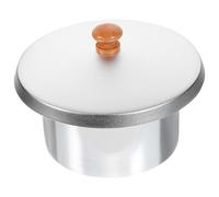 Balacoo Ciotola di Alluminio per Sciogliere la Cera Coperchio, Set 2 Pezzi da 600Ml, Compatibile Riscaldatore a Cartuccia per Uso Domestico e Professionale