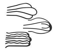 Balacoo Clip per Chioma a Forma di U in Ferro 3 Pezzi, Accessori per Chioma da Donna, Struttura Semplice e Portatile per Acconciature Eleganti e Pratiche