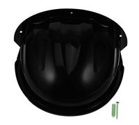 Balacoo Copertura Semplice Telecamera Esterna per e in Antipioggia Plastica Nera, Protezione Resistente alle al Intemperie Sole, Design Forma Unica per Outdoor