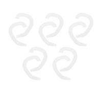 Balacoo Correttore Auricolare Supporto Valgo 5 Paia Silicone Trasparente per Ragazzo Ragazza Correzione Orecchie Sporgenti Uso Quotidiano Esterno