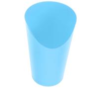 balacoo Disabled Patient Water Cup, Drinking Cup in Plastica Blu, Design per Anziani, Previene Soffocamento, Adatto a Vari Ambienti