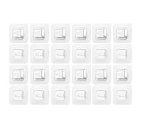 balacoo Ganci da Parete Adesivi Resistenti 12 Set in Acrilico Super Adesione e Resistenza Alta Temperatura per Bagno e Cucina senza Foratura