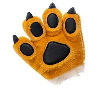 balacoo Guanto Palmare Spesso e per Inverno Mitten Artiglio Peloso Costume Halloween e Adulti Prop per Feste e Cosplay